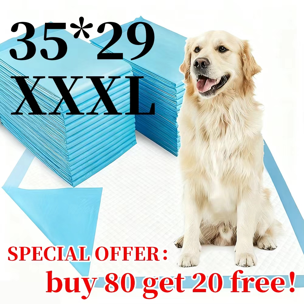 xxxl oversized dog urine pad odor resistant disposable pet urine pads for convenient training and     suitable for small and large dogs elderly dogs six layer super