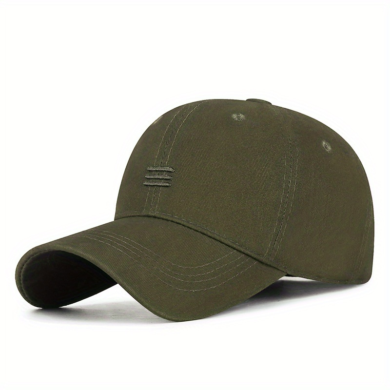 E-shop Frühlingsneue gestickte gestreifte Baseballkappe Herren Easy Casual Koreanischer Stil Sonnenhut