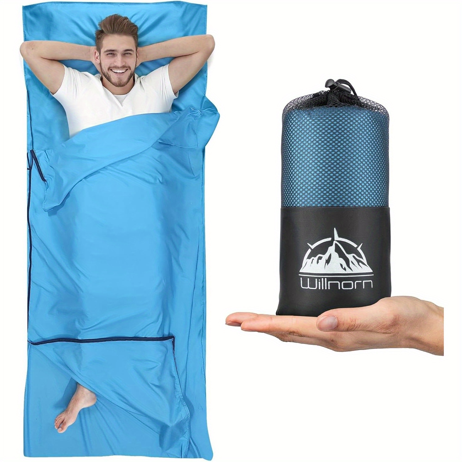 sleeping bag liners sold on Temu United States