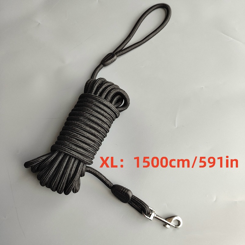 E-shop 360° Schwerlast -Verhedderungs-Hundeleine, /5m/10m/15m, Langlebiges PP-Material, mit Metallverschluss, Ergonomischer Griff, Verstellbarer Gurt,
