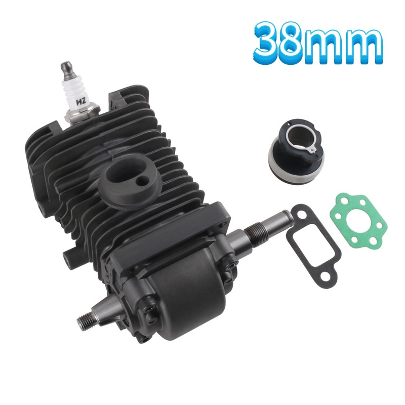 Image of 38mm Chainsaw Piston& Repair Kit, Compatible With Ms170 Ms180 018 Chainsaw Models, Durable Replacement Engine Parts For Chainsaw Diy Maintenance& Repair