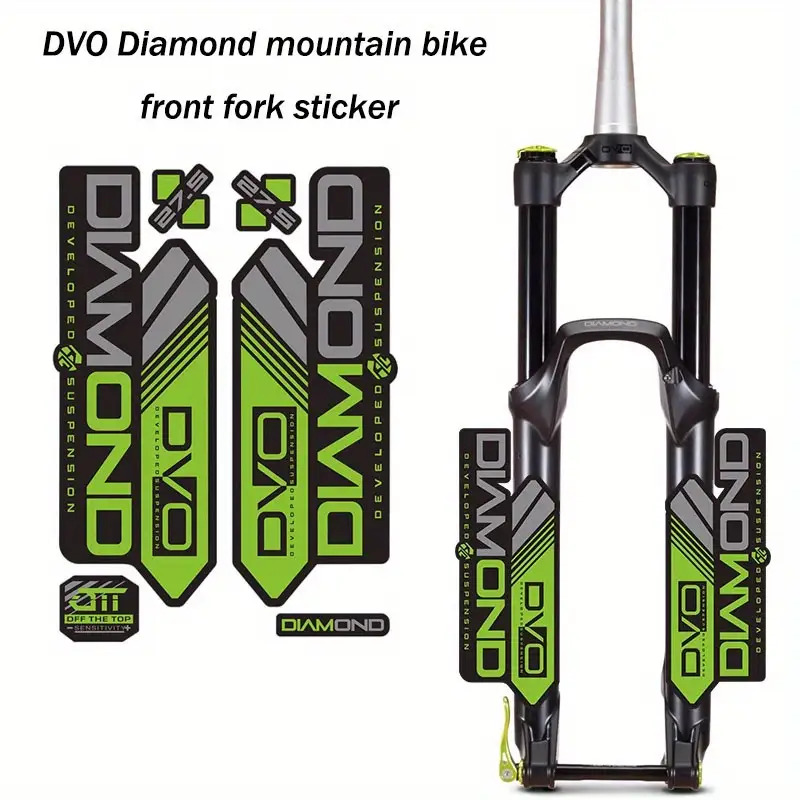 mountain bike stickers sold on Temu United States