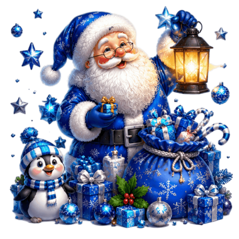 TEMU 2d Flat, 1pc 2d Flat Pattern Decal, Christmas Window Sticker, Window Flower, Glass Decal, Window And Door Decorative Sticker Featuring A Santa
