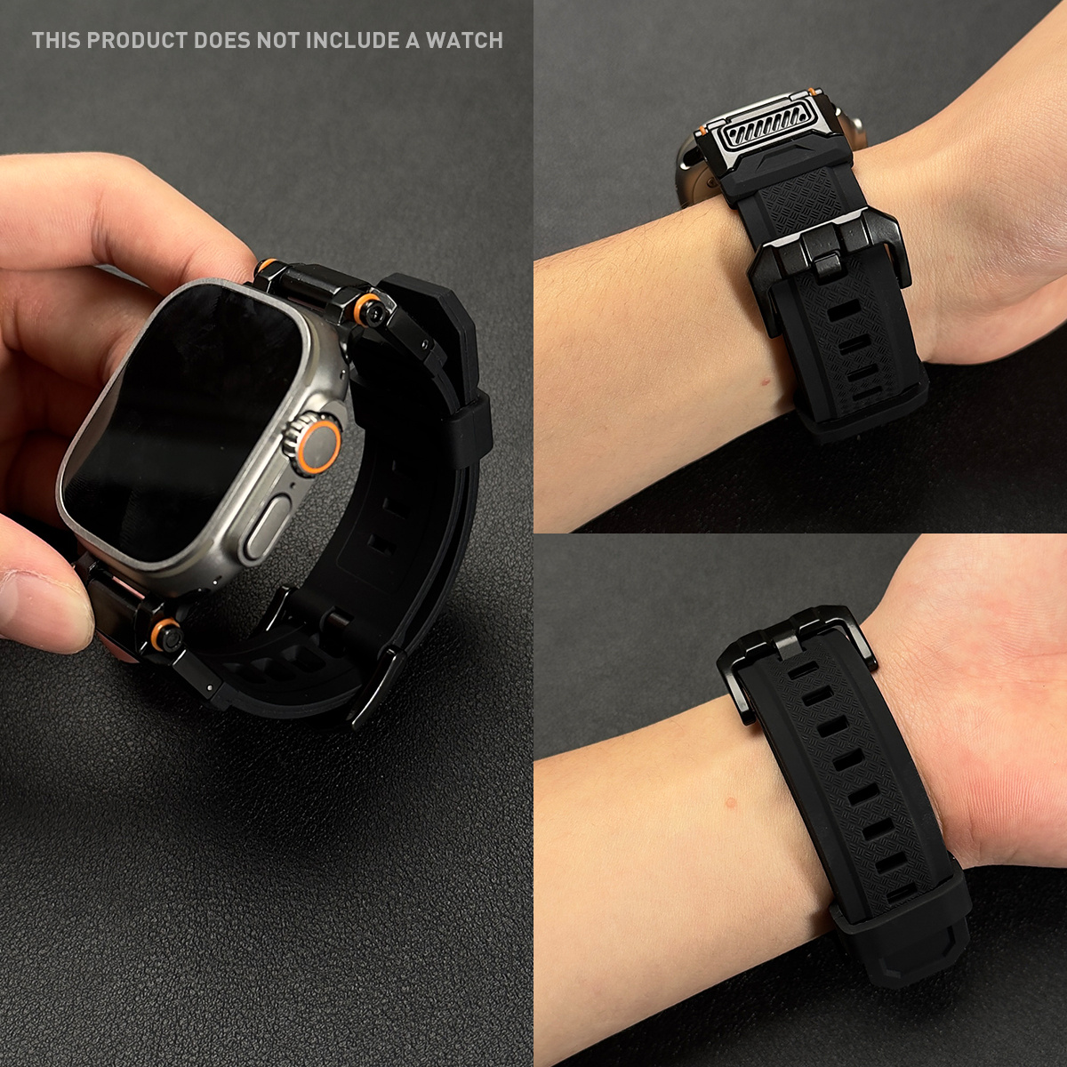 E-shop Aromatisches Armband kompatibel mit 2/Ultra Armband 49 mm 46 mm 45 mm 44 mm 42 mm Herren, FRG F1 Serie robustes, atmungsaktives Armband, mit