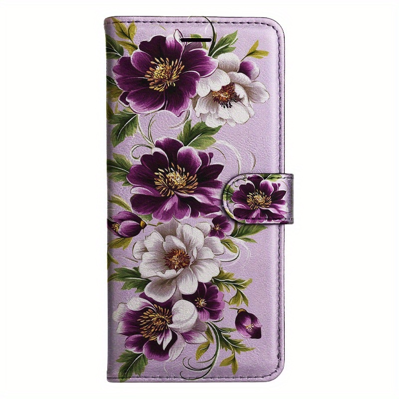 TEMU Phone Case: Magnetic Flip Wallet Case With D Holder Stand For Iphone 5/6/6s/7/8/x/xs/xr/se2 2020/se3 2022/11/12/13/ Plus Pro Max