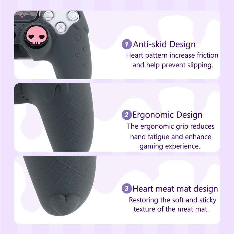 Cute Silicone Case Cover for PS5 Controller