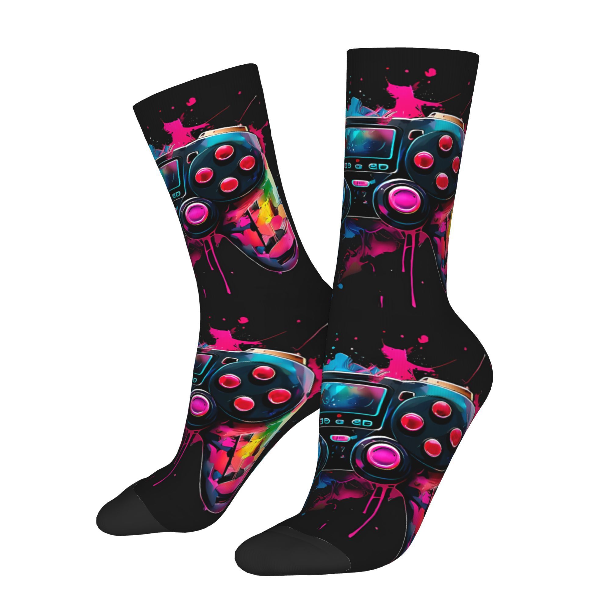 

Game Console Controller Sock Printed Man Polyester