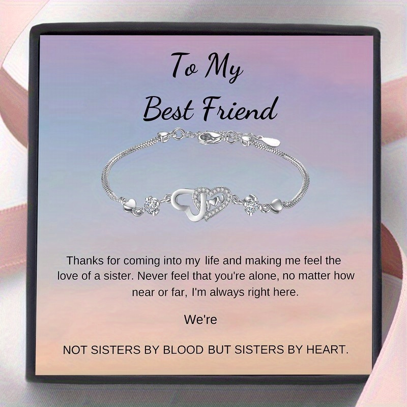 TEMU 925a Boho Y2k-style Titanium -shaped Bracelet With Synthetic For - An Casual Attire For All, Ideal For Christmas And Birthday Gifts(only Bracelet, No Cardstock Gift Box)