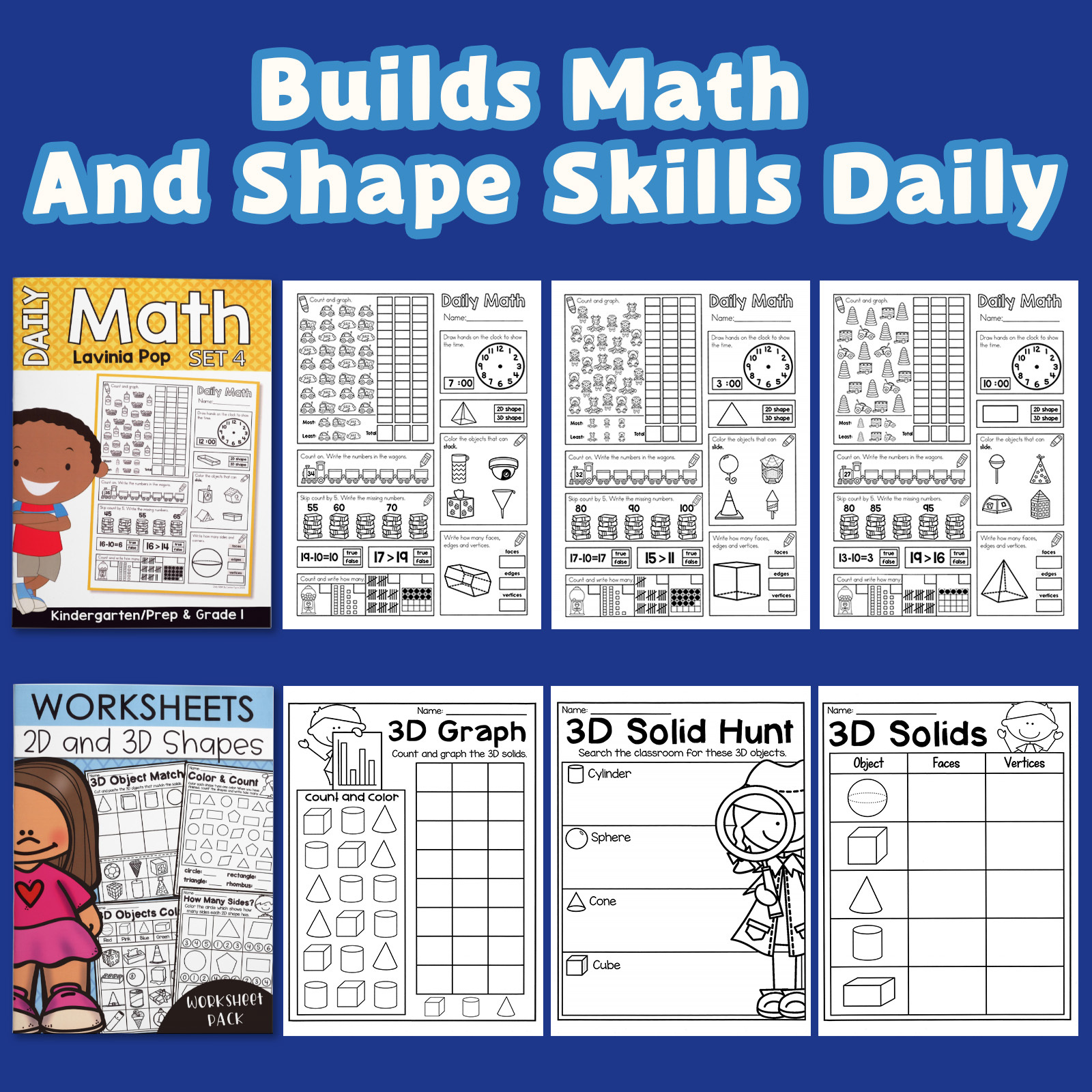 math worksheets sold on Temu United States