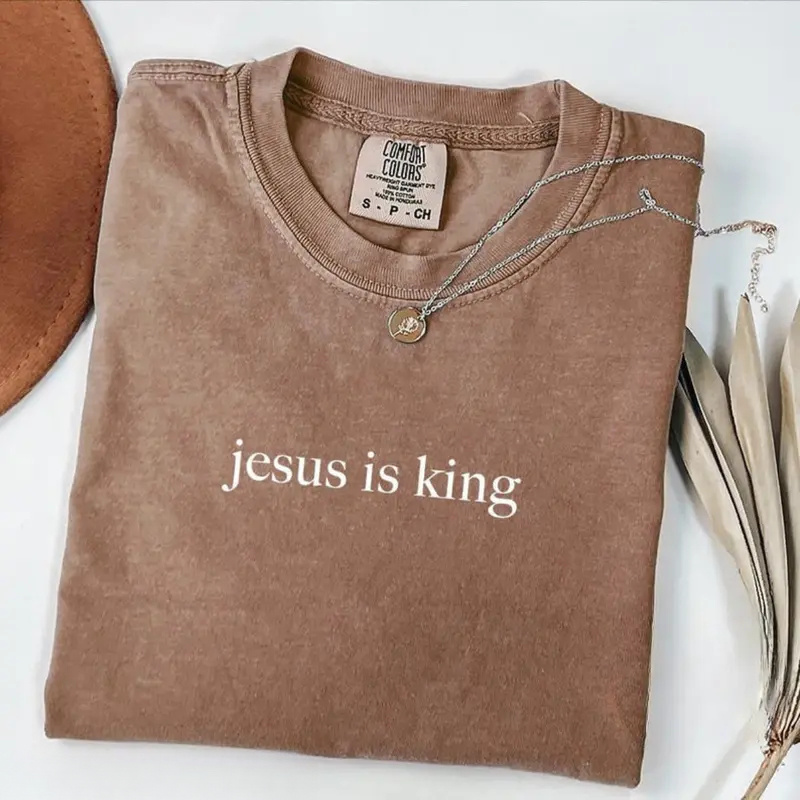 Comfort Colors Jesus Is King Shirt
