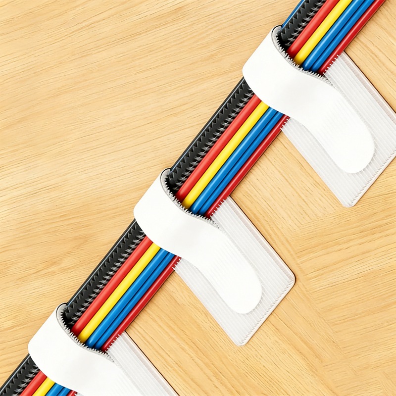 13pcs Reusable Hook and Loop Cable Ties for Cord Management