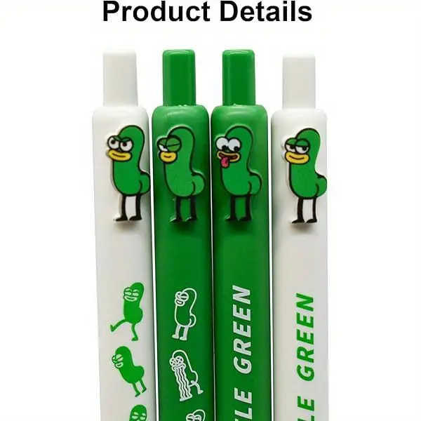 8pcs cartoon gel pens retractable cute bugs pens little worm pens ink for school home office supplies birthday gifts office stationery study essentials whimsical writing tools comfortable grip fine point pen novelty pens themed stationery stationery lovers students Product details 4