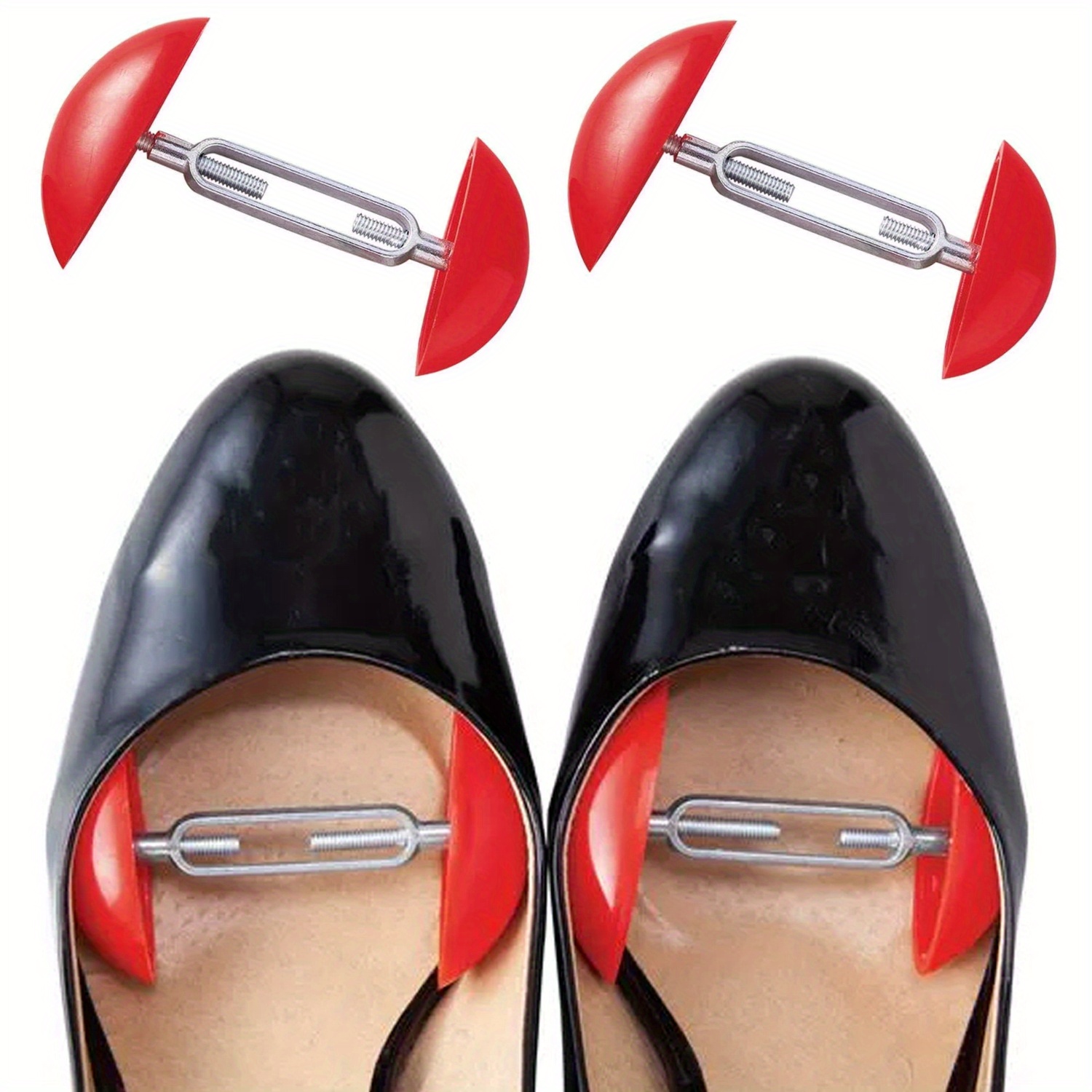 8/12pcs adjustable plastic shoe spreaders, prevent deforming and