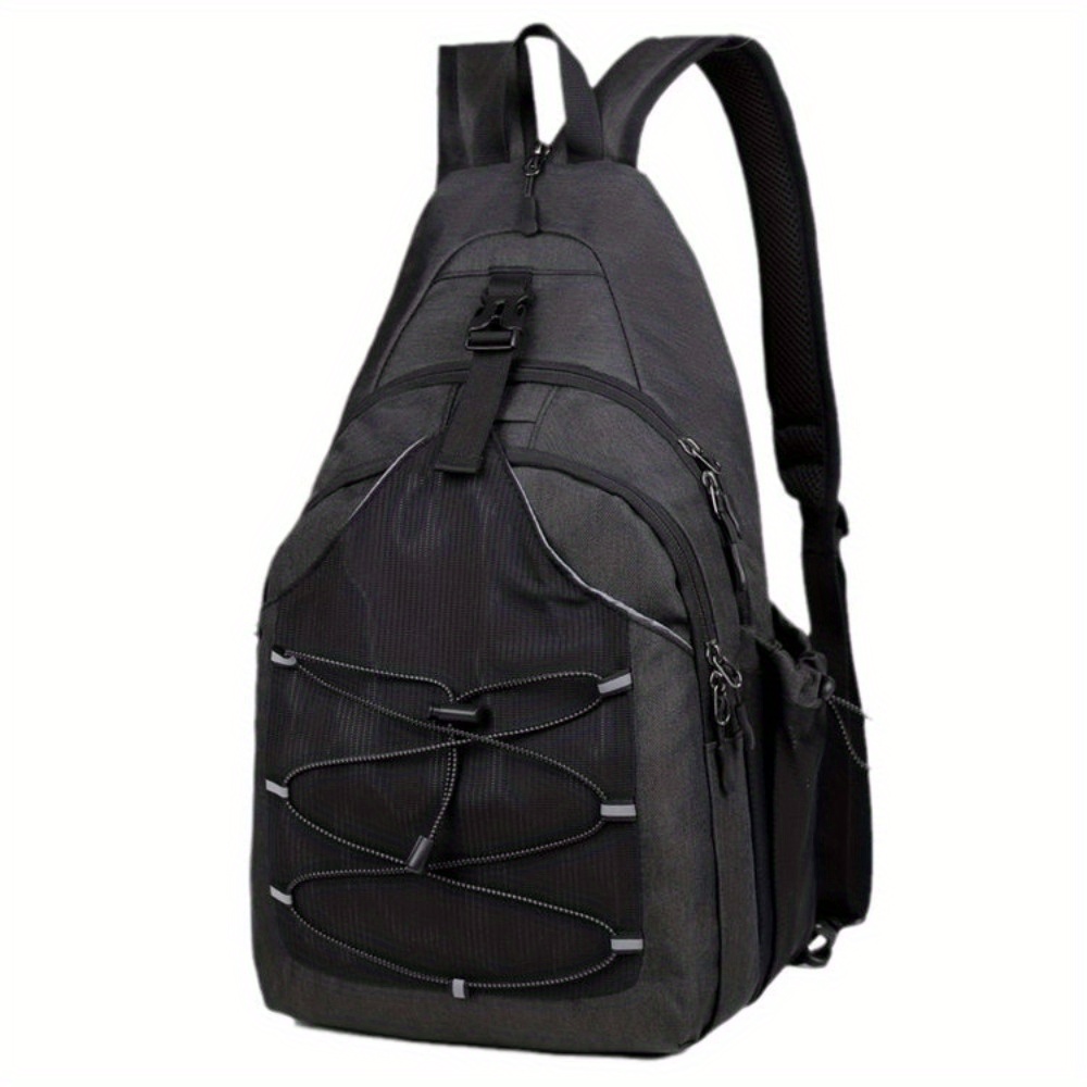TEMU Casual Pickleball Bag For Daily Use, Large Main Pocket, Durable Abrasion-resistant Material