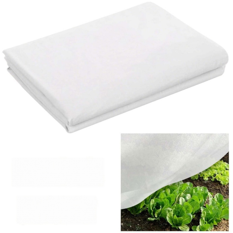 TEMU Bâches de protection contre le gel pour plantes 394X47 pouces, grande bâche de protection contre le gel pour jardin, blanche, non tissée et