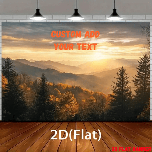 2d flat 1pc large custom photo text logo wallpaper banner customizable peel and stick background wall suitable for walls doors parties durable fabric customizable image message ideal for birthdays weddings