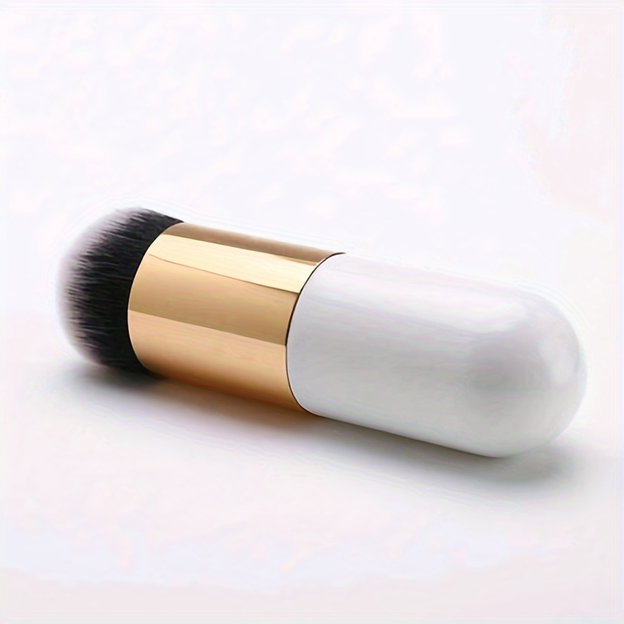 Professional Makeup Brush, Soft Dense Synthetic Fibers, Fragrance-Free, for Flawless Foundation, Blush & Highlight, Ideal for All Skin Types, Beauty & Personal Care Accessories details 4