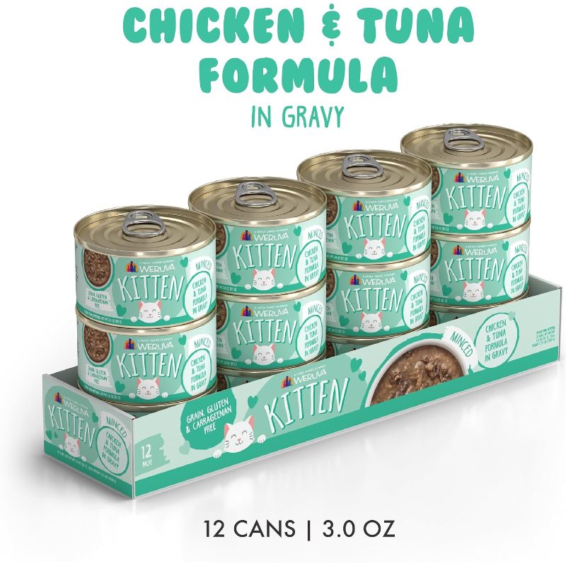 safematerial high quality kitten, chicken tuna   gravy,   oz can pack of 12 pet   Product details 2