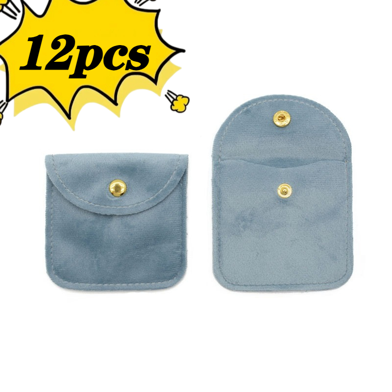 Customizable Laser-Engraved Velvet Pouch Set