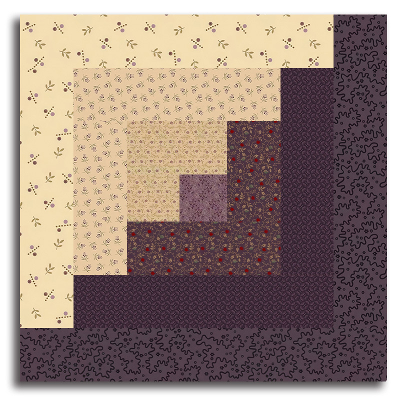TEMU 40pcs Of 6.5 X 50cm (2.55 X 19.7in) Dark Purple And Warm Brown Fabric Series. Features Long-strip Quilted Construction. Diy Craft Material.