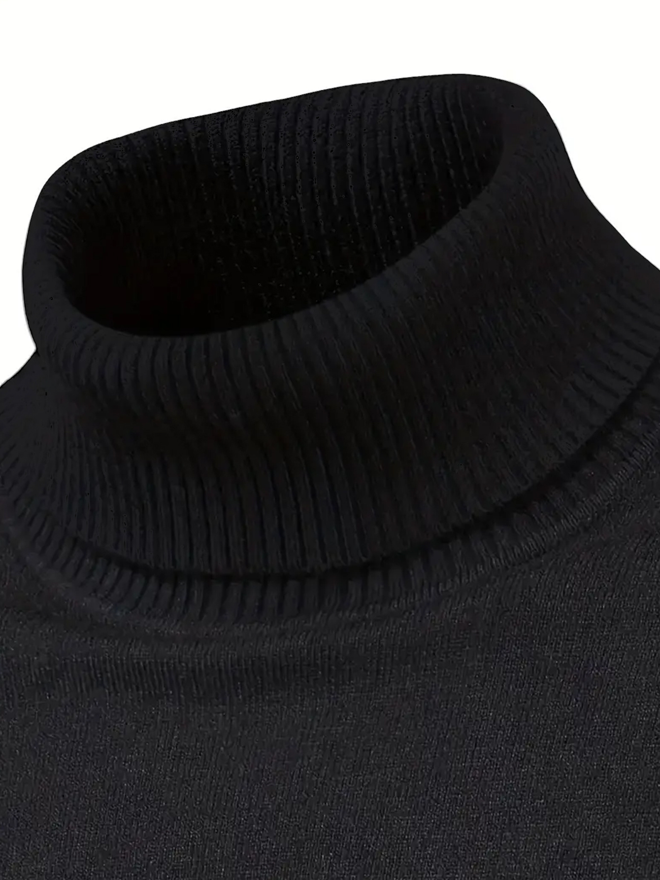 un par de suéteres de cuello   para hombres, con un top de     para capas. 2