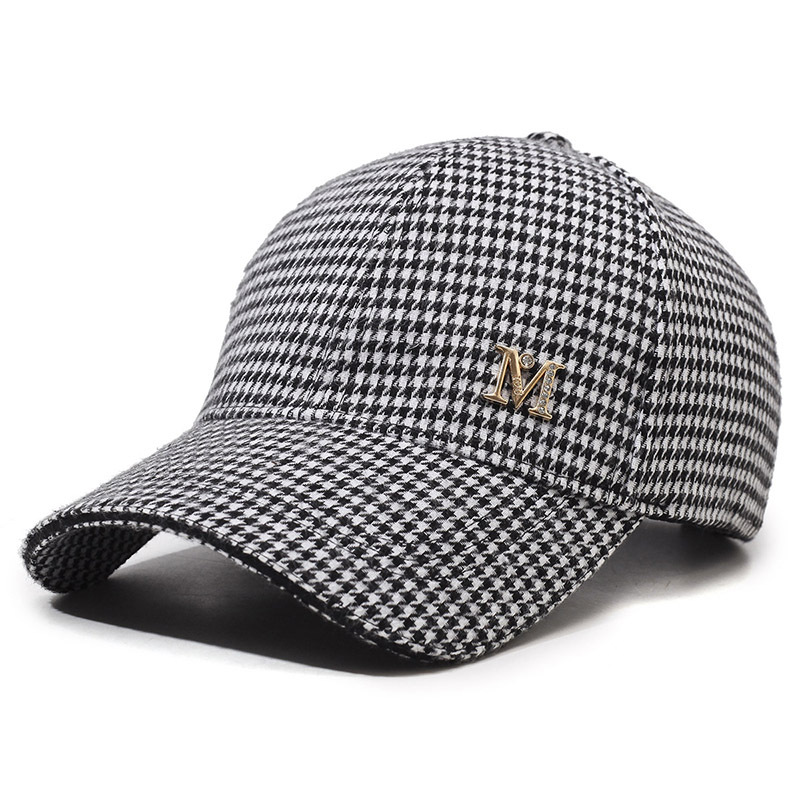 TEMU 1pc Metallic Hot Drilled Baseball Cap, Men Women Outdoor Curved Brim Trucker Hat, Fashion Versatile Adjustable Baseball Cap, Athletic Casual Dad