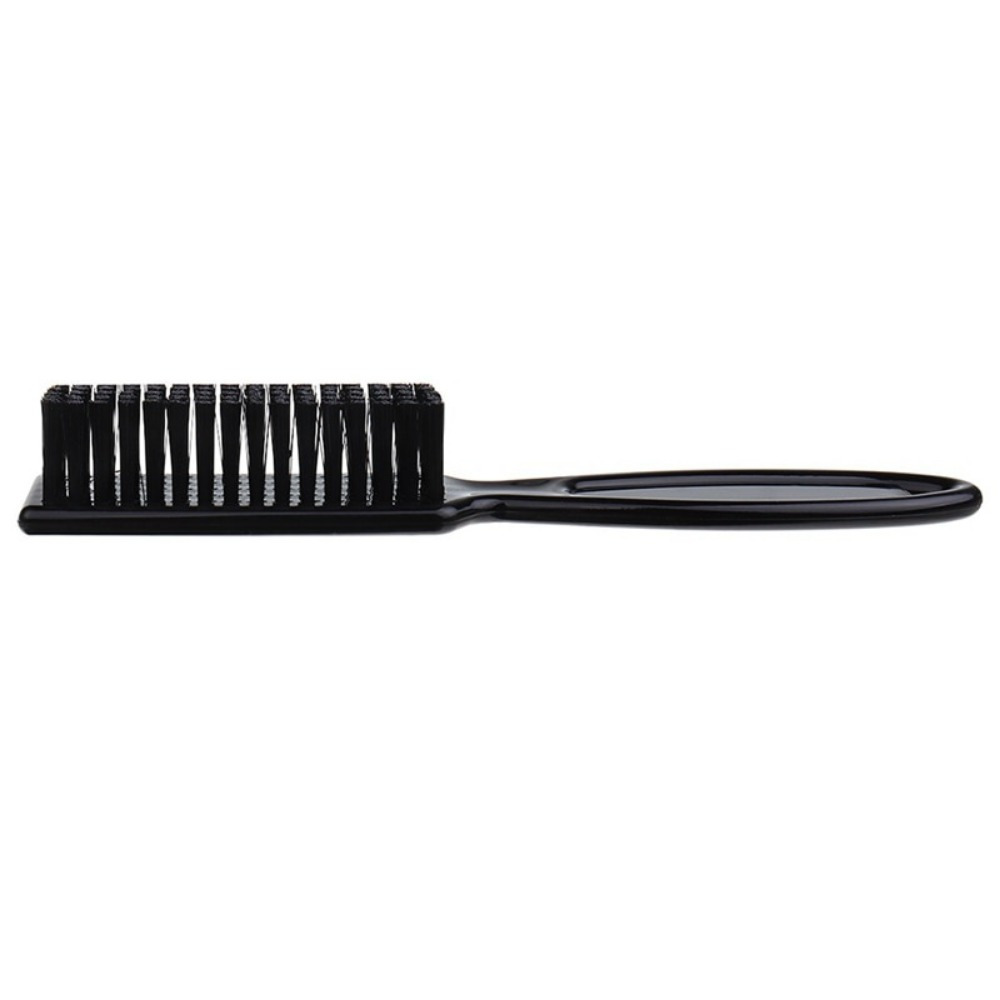 TEMU Professional Salon Hair Brush With Abs Handle & Nylon Bristles - For All Hair Types, , Gentle Detangling & Scalp Massage, Durable Barber Cleaning & Sweep Tool, Sleek , Comfortable Grip