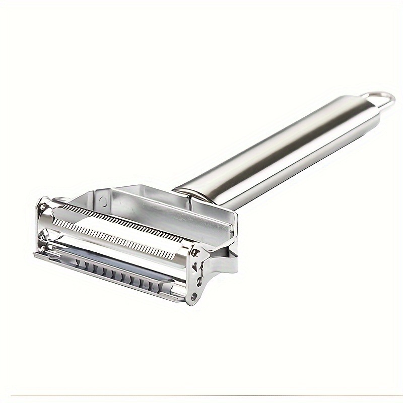 TEMU Pelapatate e verdure multifunzione 3 in 1, coltello per sbucciare, tritatutto e affettatrice �� L'ultimo gadget da cucina! Accessori da cucina