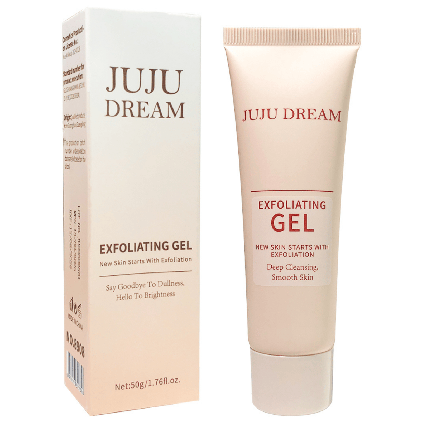 Gentle Exfoliating Gel Scrub - Deep Cleansing Pores And Treating For Face, Body, And Pedicure, Exfoliator, Long-lasting Moisture, Suitable For Daily Use