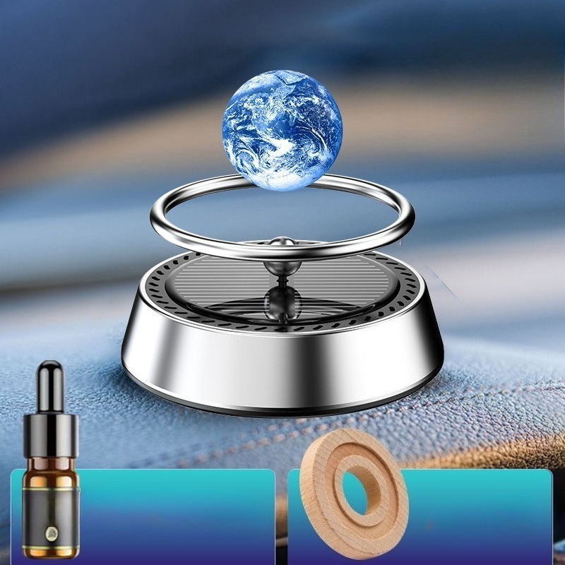 Solar Aromatherapy Center Console Car Ornament Car Perfume Lasting Loose Fragrance Car Aromatherapy