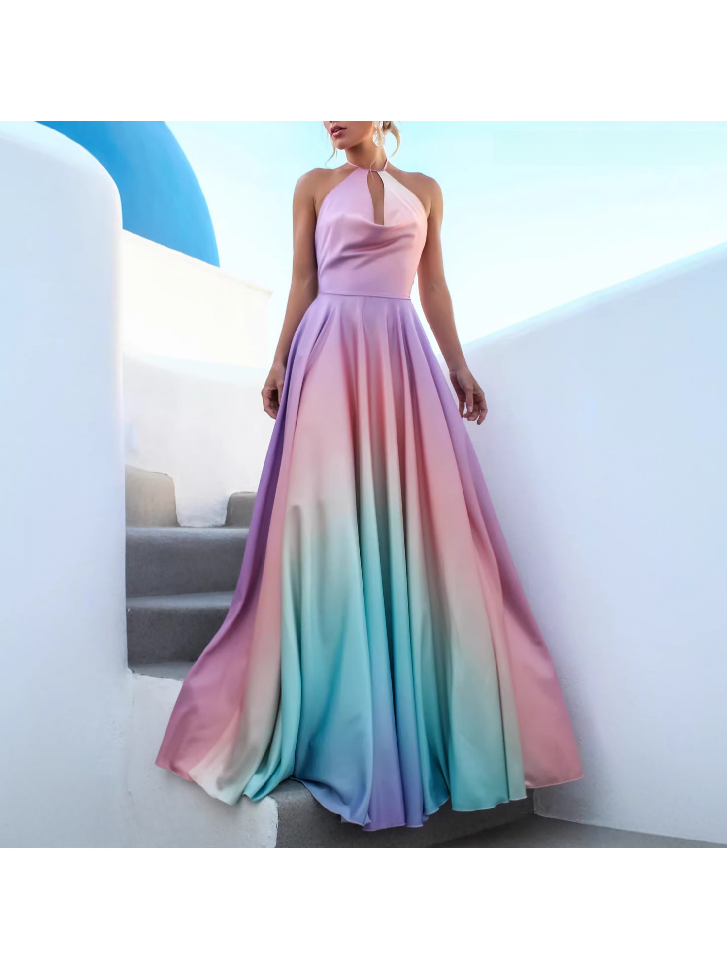 sachin and babi light blue dress Homecoming Dresses Orlando FL