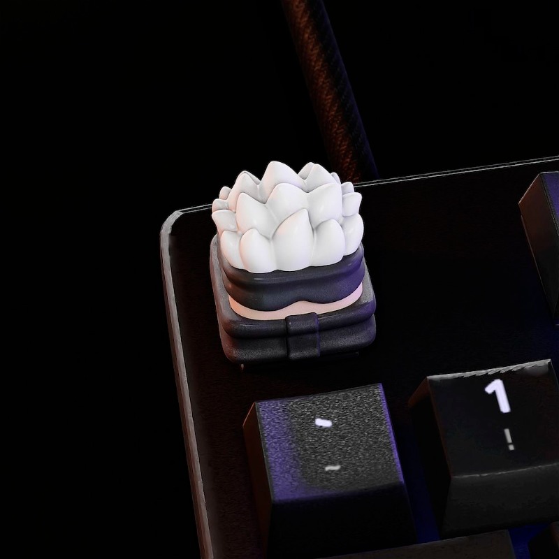 E-shop Anime Caps-Lock-Taste kompatibel für -Tastaturen – Niedlicher Chibi-Anime-Charakter, langlebiges SA-Höhen-Tastaturzubehör, Geschenk für