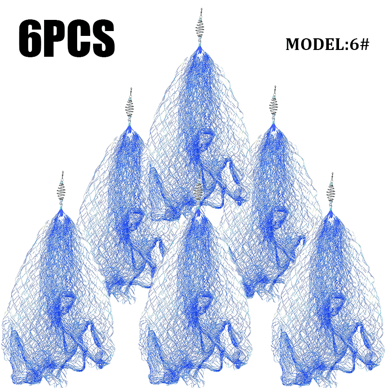 6pcs Bundle - Sticky Nets, Multiple Mesh Sizes, Ideal For Father's Day , Best For Christmas, Perfect For Thanksgiving