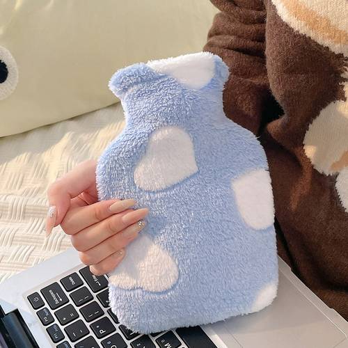 set di scaldamani accoglienti - tessuto in peluche, motivo a cuore, senza batteria, per attività allaperto, guanti per esterni | design divertente | tessuto , guanti per tempo , senza batteria, guanti , guanti flessibili, s no, s no da