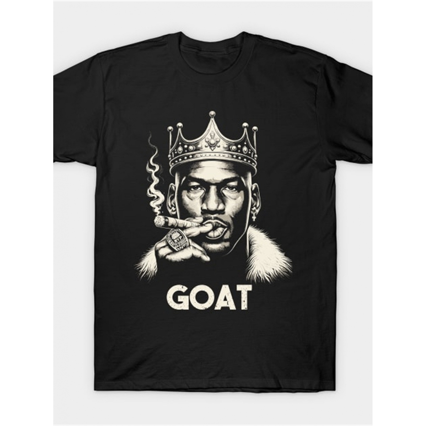 

Men'-inspired Cotton T-shirt - Plus Size, Loose Fit With Unique , Casual Wear &