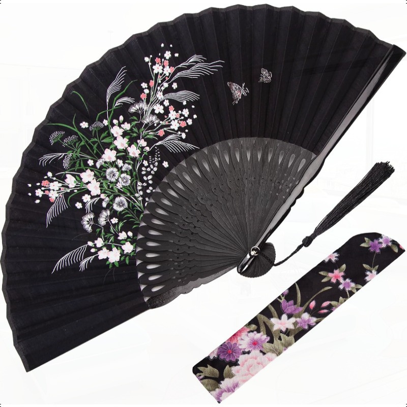 Boots On The Ground Fan, Boots On The Ground Fan Boots On The Ground Hand Fan Foldable Craft Holding Laser Colors Hand Fan For Line Dancing Silver