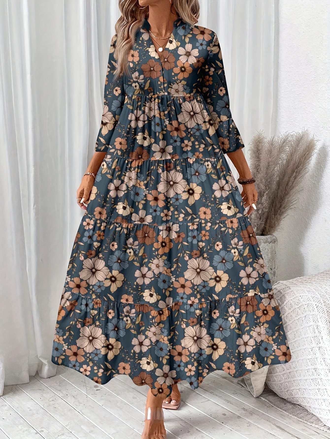 modest womens dresses sold on Temu United States