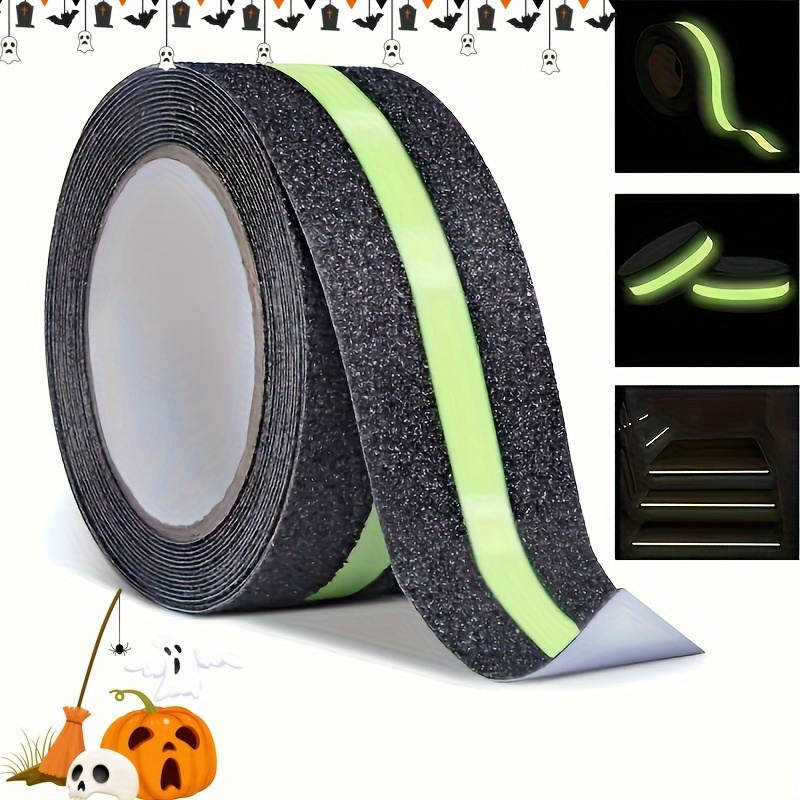 

1m/2m -the-dark Tape, Waterproof Pvc, Anti-slip Friction Traction, Luminous Adhesive For Steps & Areas, Indoor & Outdoor Use, Polypropylene Material