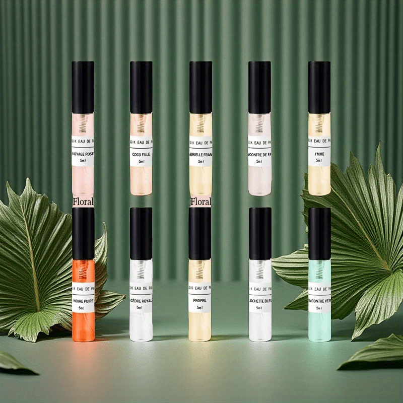 20pcs Women'S Perfume Gift Set, Men'S Perfume Set Mini Perfume, Travel Perfume, Long Lasting Fragrance, Floral Oriental Fruity Fougere Green Chypre Aromatic New Year Perfume Gift Must-Have Cheap Girly Items Unisex Perfume