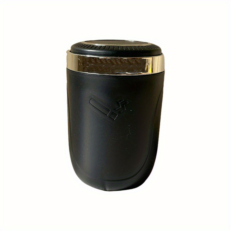 Multi-Functional Car Ashtray with Lid