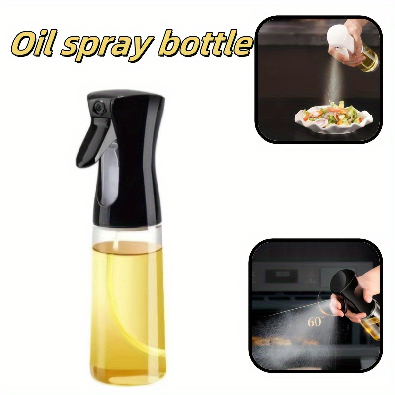 Image of A 200ml Plastic Oil Spray Bottle For Cooking, Baking, Frying, Seasoning, Deep Fryers, Salad Preparation, Kitchen And Service Equipment, Tableware, Condiment Dispensers, And Pump-style Containers