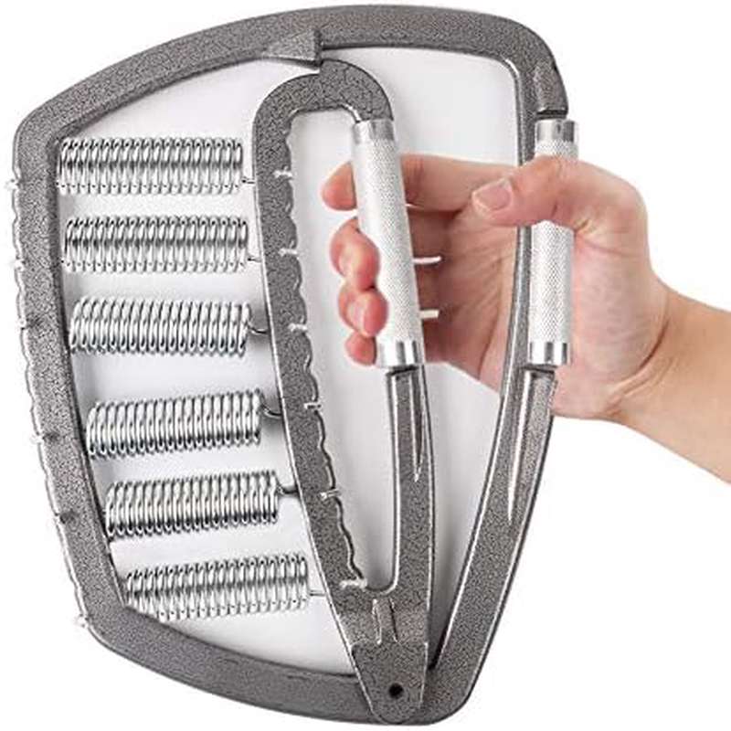 professional heavy-duty hand grip strengthener - adjustable grip trainer (200-1200lbs) with non-slip grip, weighted forearm & arm builder for home gym, office,   - portable with carry bag - ideal for weightlifting, rock climbing, rehab - no electricity needed, forearm workout, ergonomic handles, durable construction,   tool, fitness enthusiasts,  , great wrist exercise Product details 0