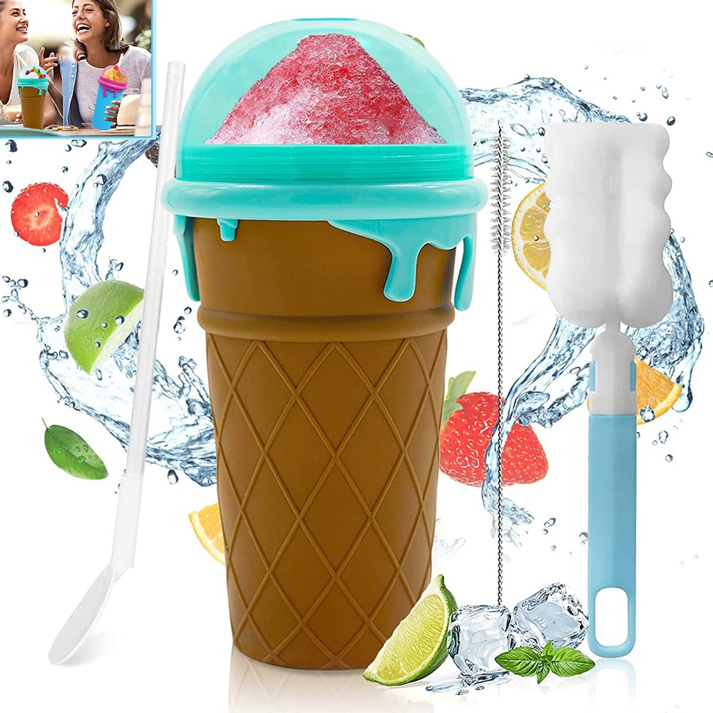 TEMU Gobelet de rangement de cuisine portable, accessoire de rangement de cuisine, grande , livré avec une petite brosse de nettoyage, un