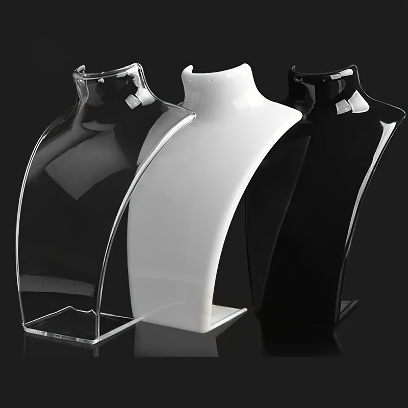 

3pcs Acrylic Jewelry Display Set - Necklace, Pendant & Earring Stand - Home , Christmas & New Year Gift, Decorative Display Stand, Gift For Woman & For Man, Best For Christmas,