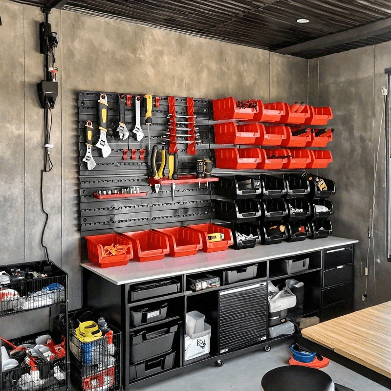 Wand-Werkzeug-Organizer Für Schraubendreher - 23 Plätze Stahl Halterung Für Garage & Werkstatt