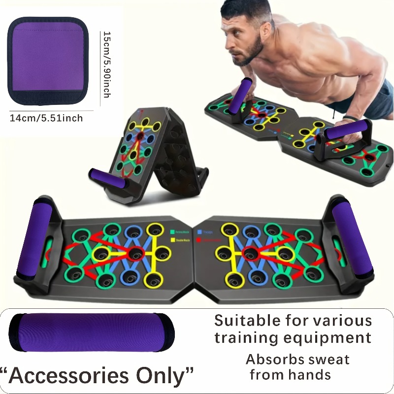 imagen del artículo Tapete de entrenamiento de fuerza para gimnasio, apto para todo equipo, fitness familiar, entrenamiento de yoga, tapete de sudor absorbente, imprescindible para entusiastas del fitness, tapete multifuncional para manillar, tapete de fitness multifuncional con resistencia al desgaste y tiempo de uso