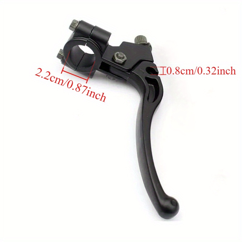 7/8inch22mm Universal Motorcycle Throttle Handle Bar Grip Lever for Yamaha for Control for Cruiser for Bobber for Chopper for Touring for ATV Handl 7⁄8\" 22MM Dirt Bike Handlebars,Universal Motorcycle Handlebar for Pit Dirt  Bike ATV Quad Motocross-Titanium