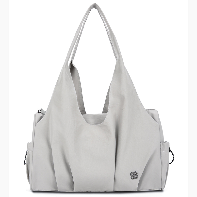 TEMU New Minimalist And Versatile Women's High-capacity Tote Bag, Featuring A Casual Pleated Design, Elegant Commuting Style Women's Shoulder Bag,