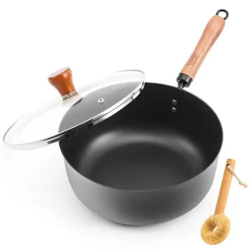 Deep Frying Instruments deep wok sold on Temu United States