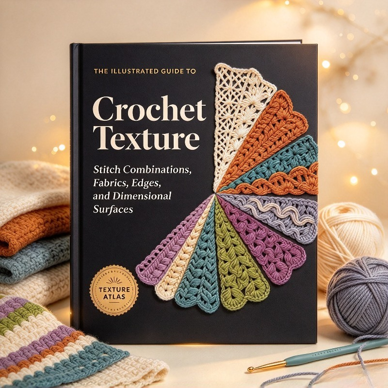 Crochet Texture Bible: Complete Guide to Needlework Patterns
